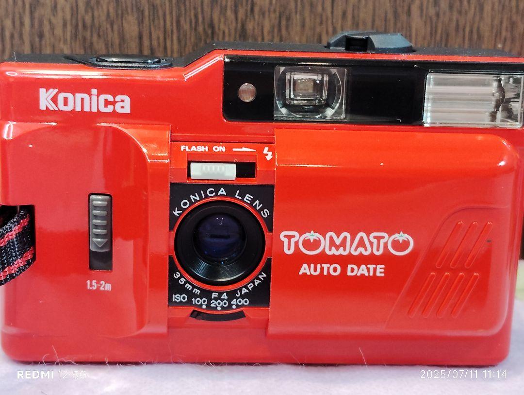 ★美品★Konica コニカ TOMATO トマト AUTO DATE 単三電池 ☆美品☆Konica コニカ TOMATO トマト AUTO DATE 単三電池