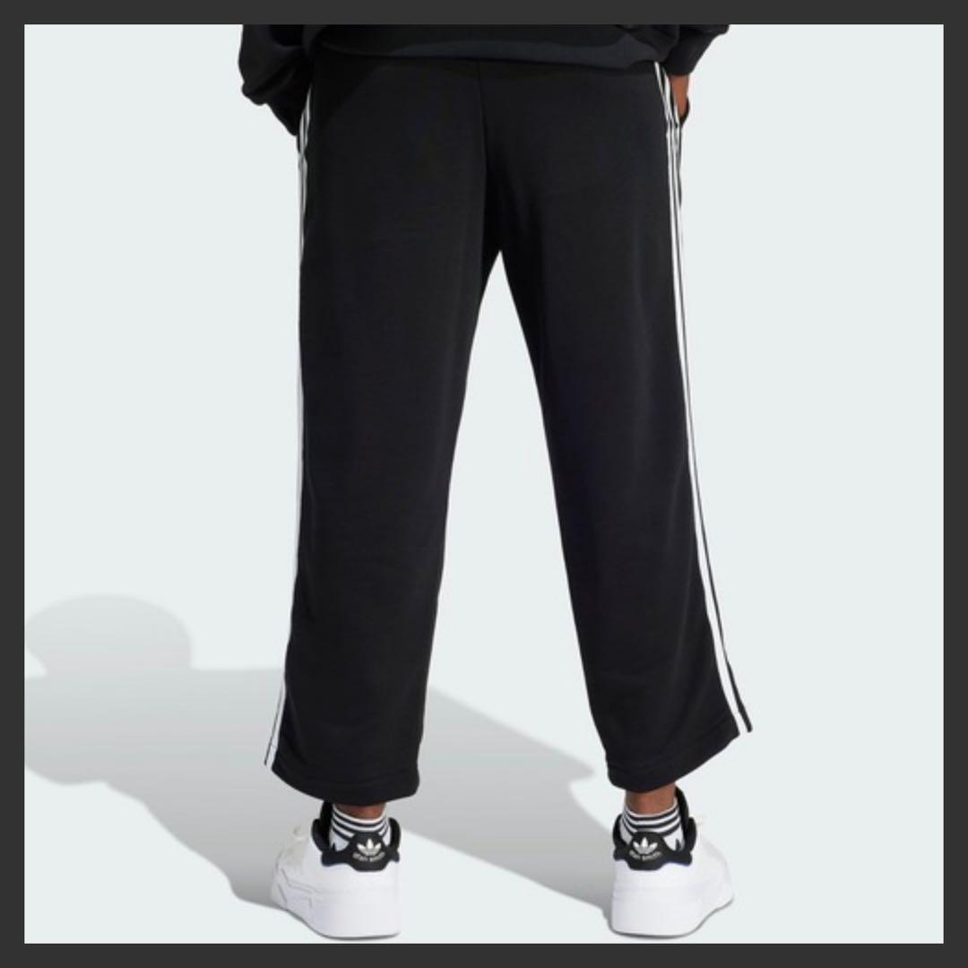 adidas ジョガーパンツ　ブラック 新品 未使用 アディダス 3ストライプ ジョガーパンツ ブラック
