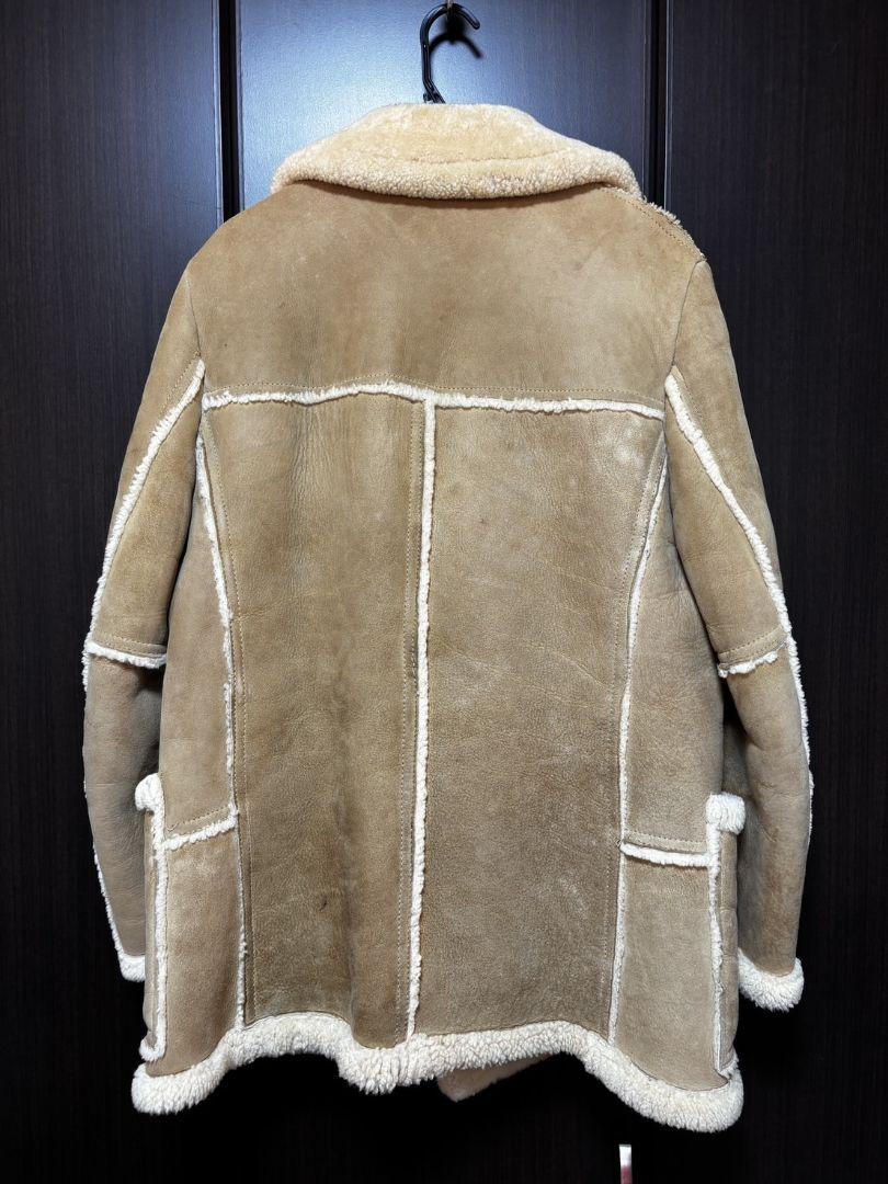 タイムセールします The Leather Shop ムートンコート ベージュ タイムセールします The Leather Shop ムートンコート ベージュ