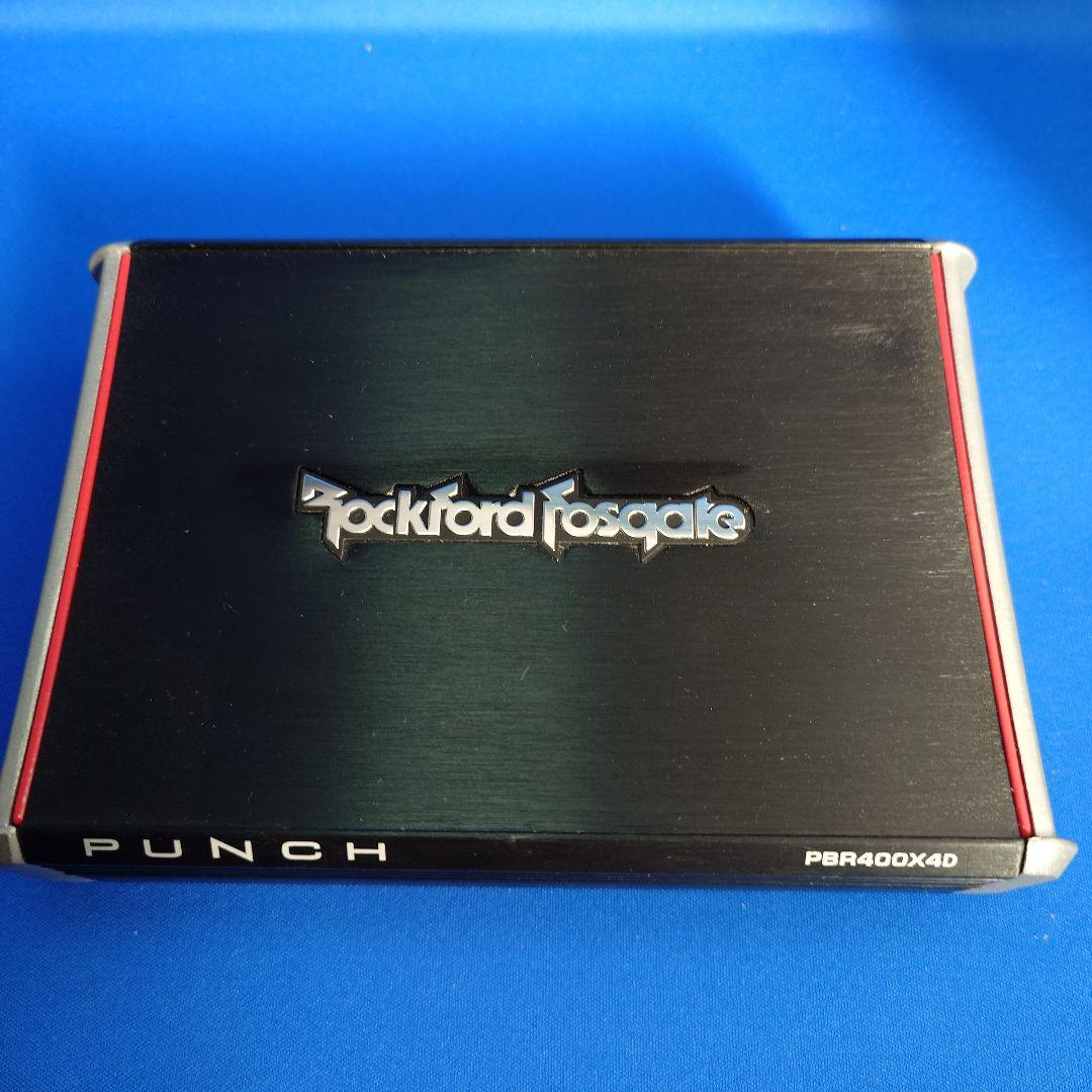 T*2様 Rockford ロックフォード PBR400X4D 4chパワーアン