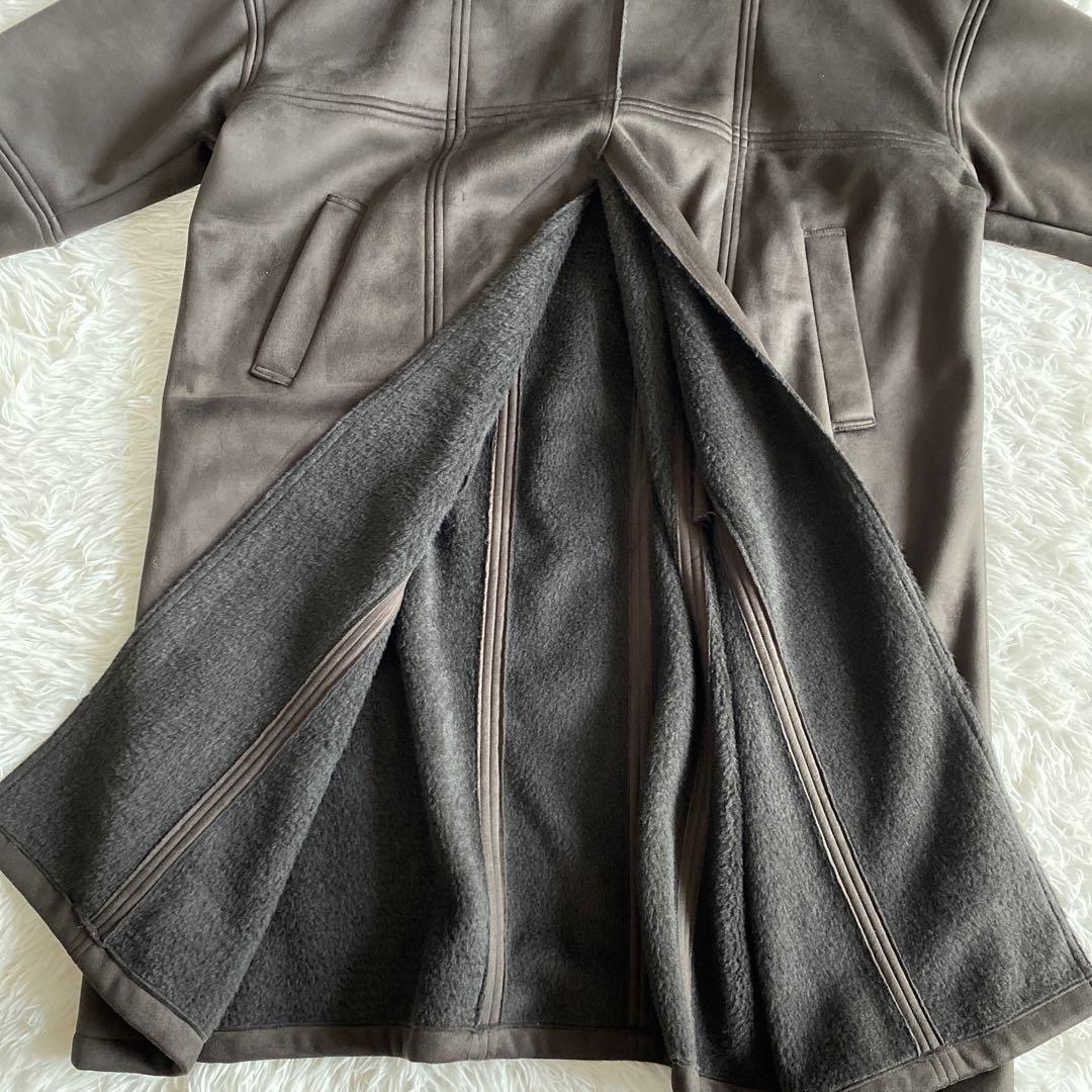 完売品　タグ付き　HELLA MOUTON HOODIE CO ブラウン