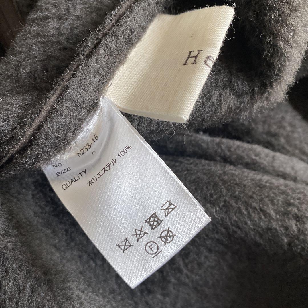 完売品　タグ付き　HELLA MOUTON HOODIE CO ブラウン