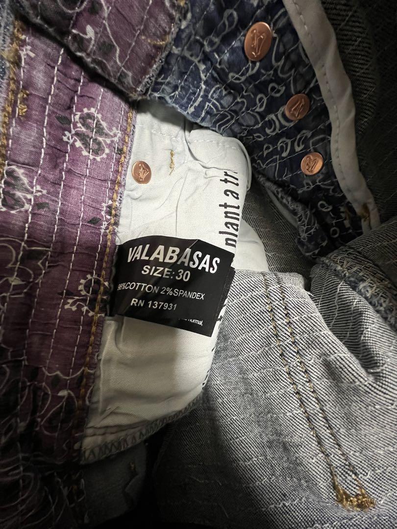 valabasas ペイズリーデニム