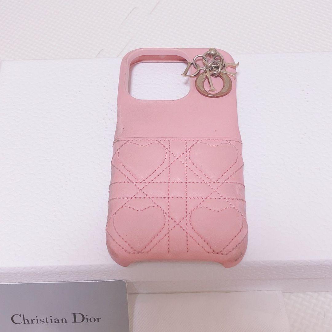 レア品！　dior ディオール　iPhone 15pro ケース　ハート