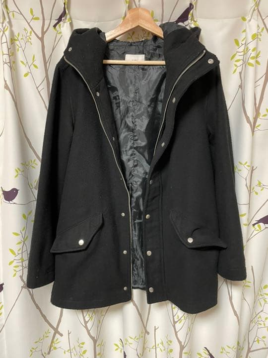 【美品】Lui's マウンテンパーカー 黒 M サイズ