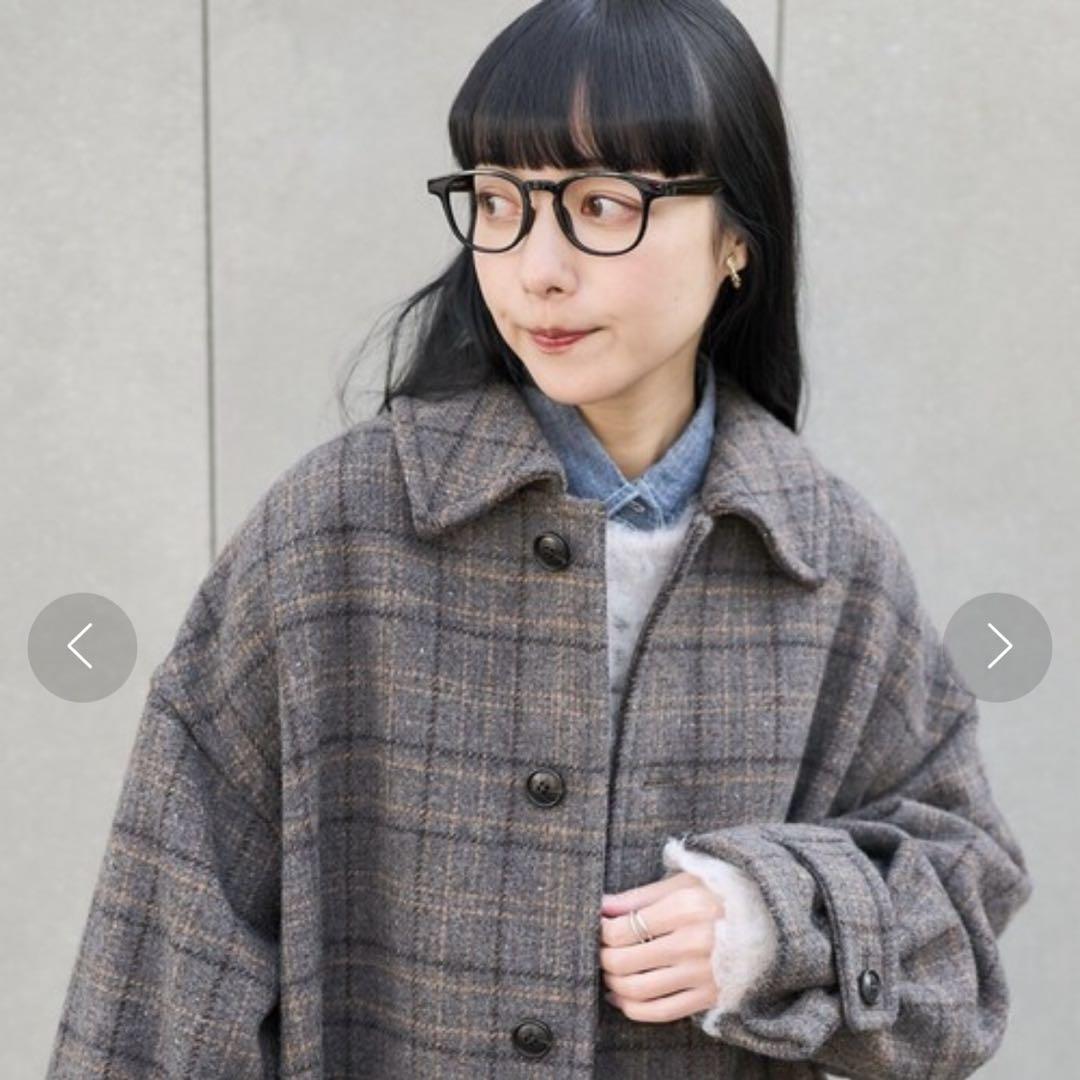 FREAK'S STORE フリークスストア 尾州 ステンカラーコート 画像5