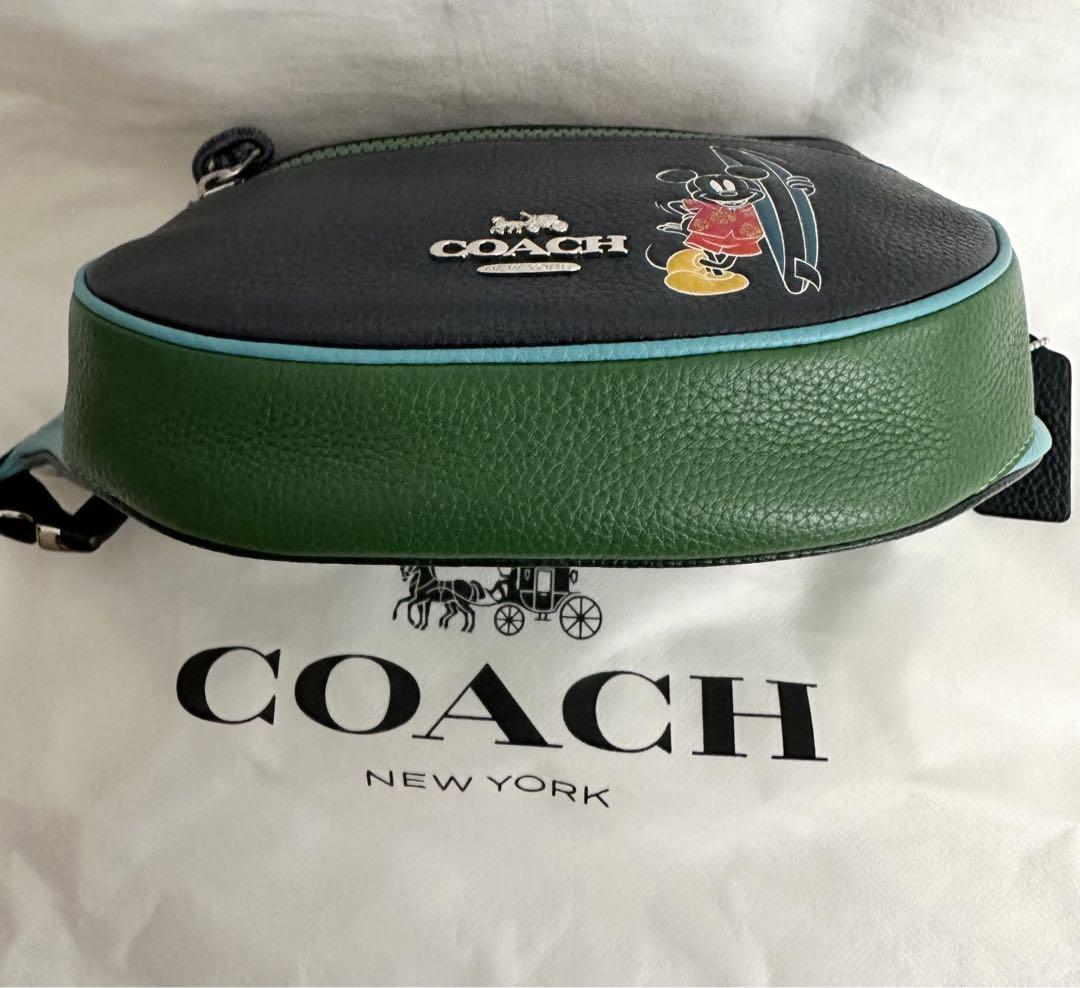 COACH コーチ ミッキー ウエストバッグ