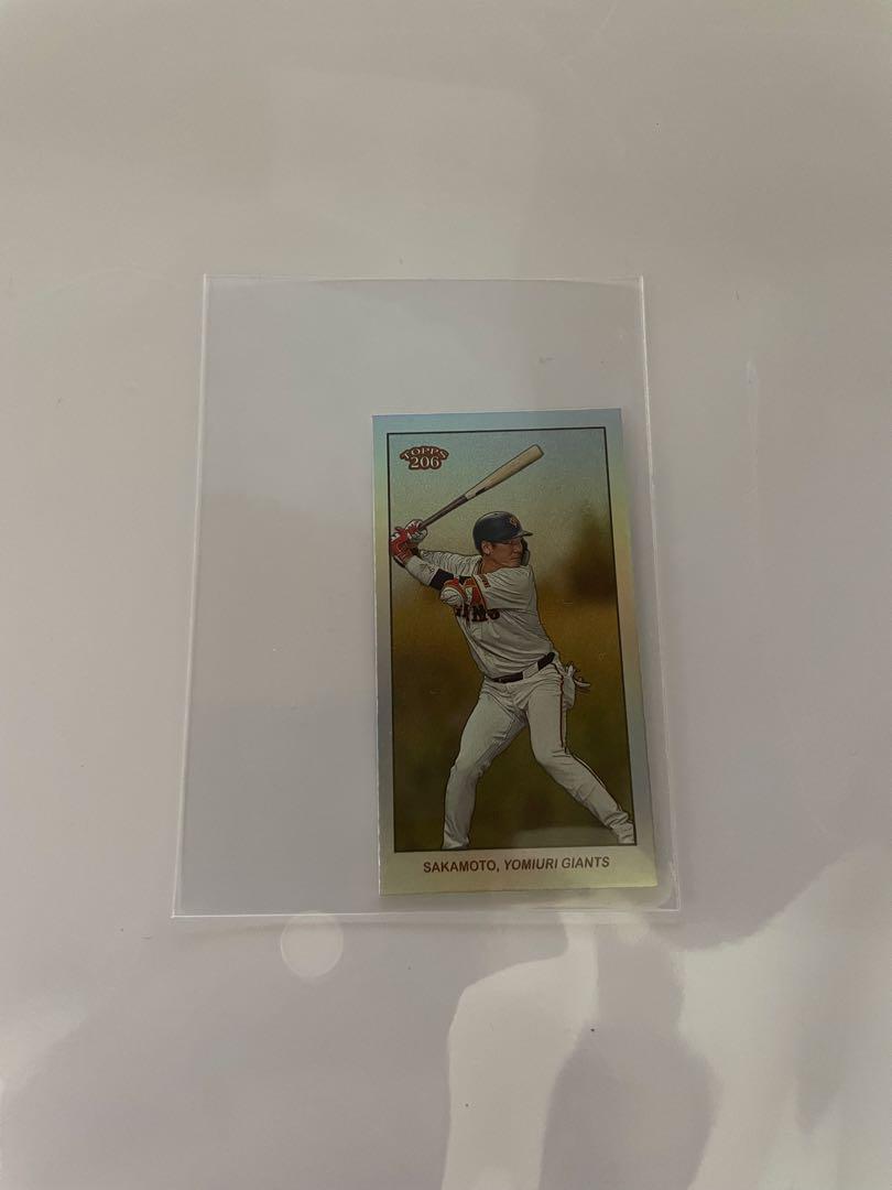 坂本勇人 トレカ topps npb 206