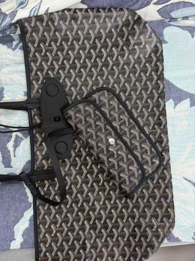 ゴヤール GOYARD サンルイ PM 黒 - メルカリ