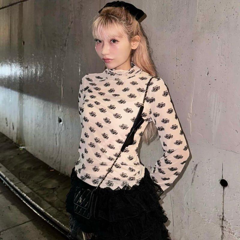 トリートユアセルフ Treat Ürself sheer tops ivory - メルカリ
