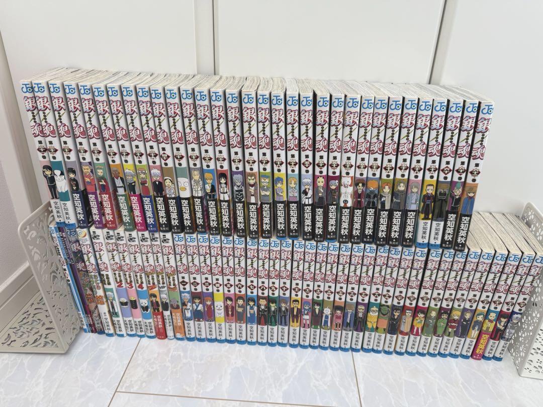誠実 零巻付き】銀魂1〜62巻セット ノベライズ、キャラブック等付き 少年漫画