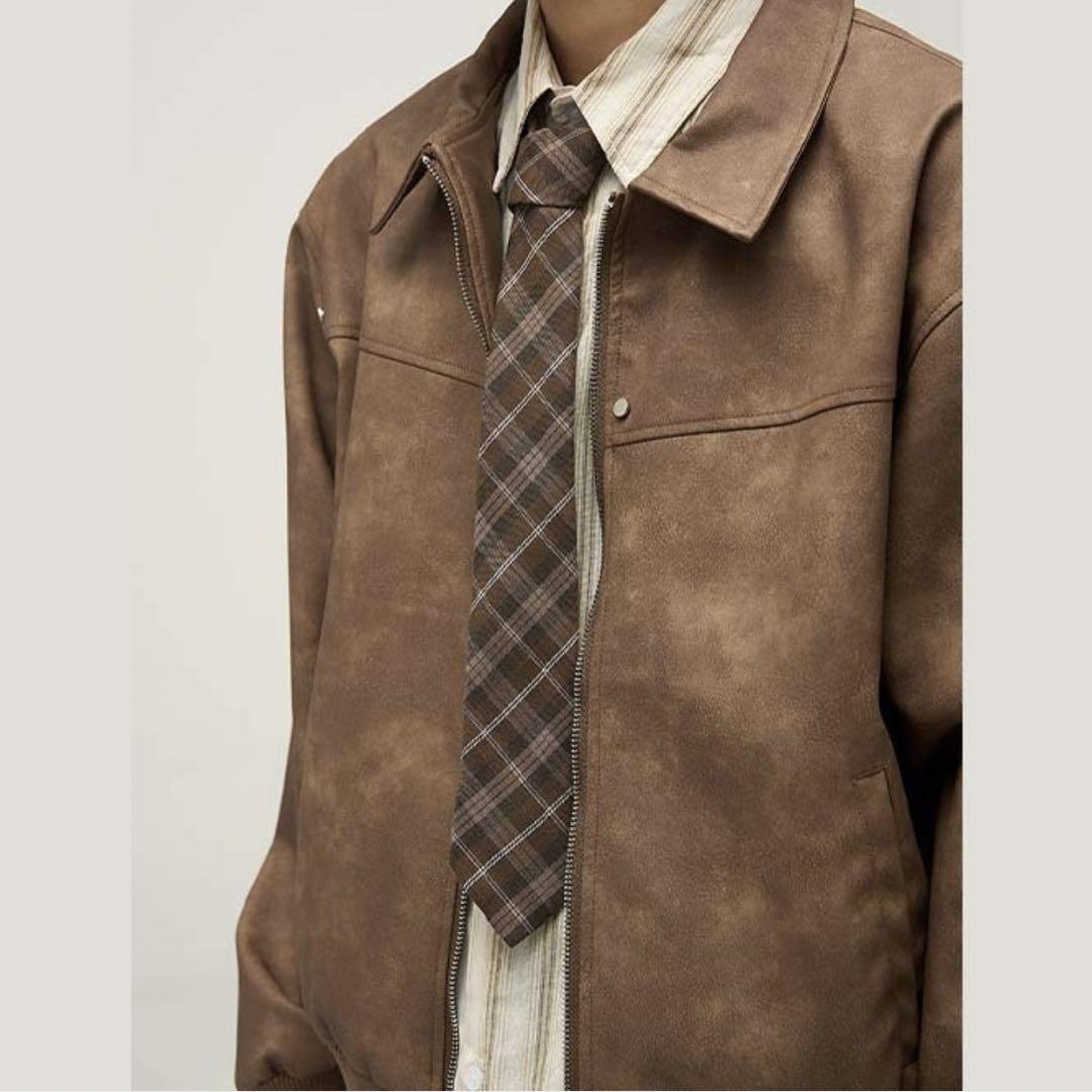 ジャケット・アウター leather jacket
