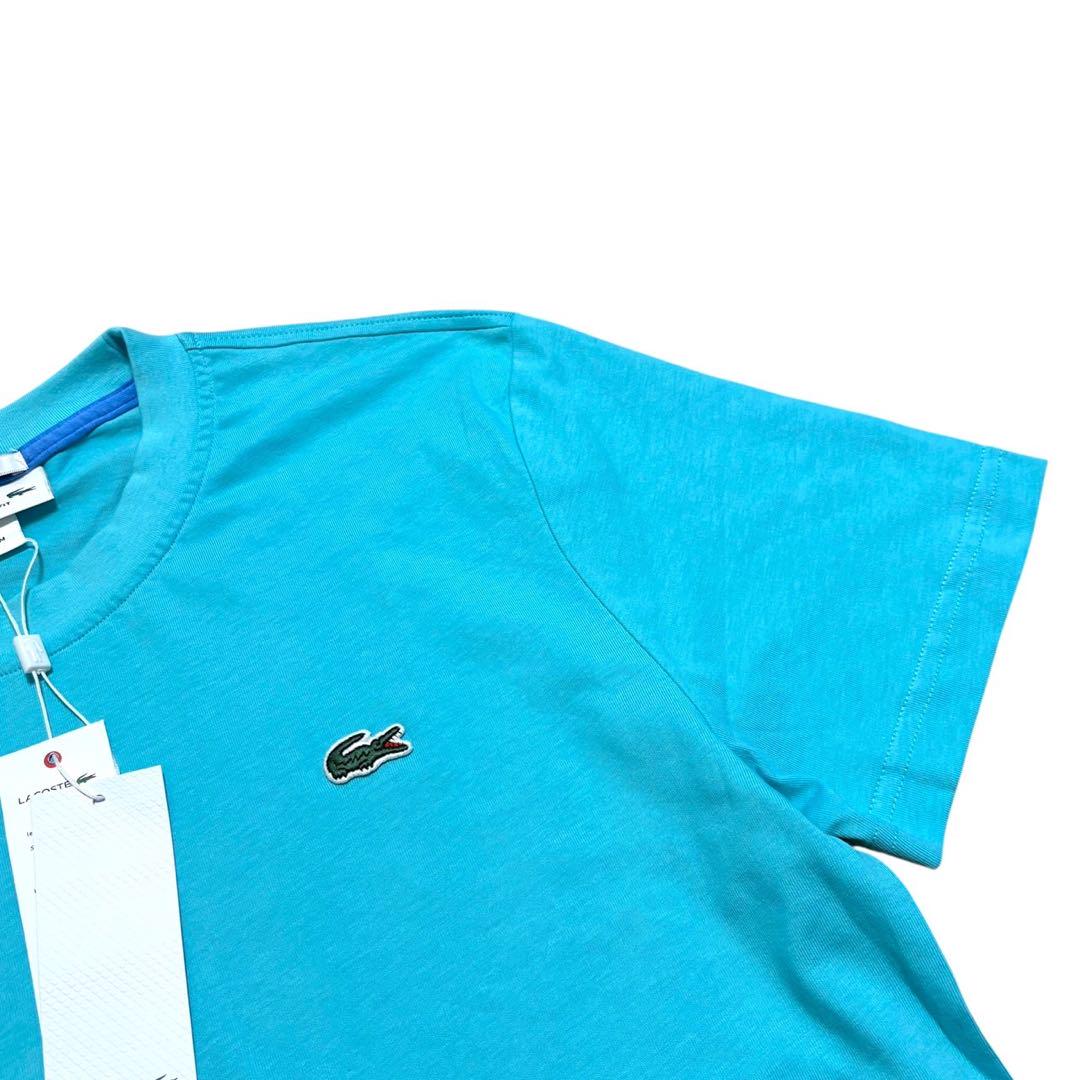 新品未使用タグ付き】ラコステ LACOSTE 半袖Tシャツ 刺繍ロゴ