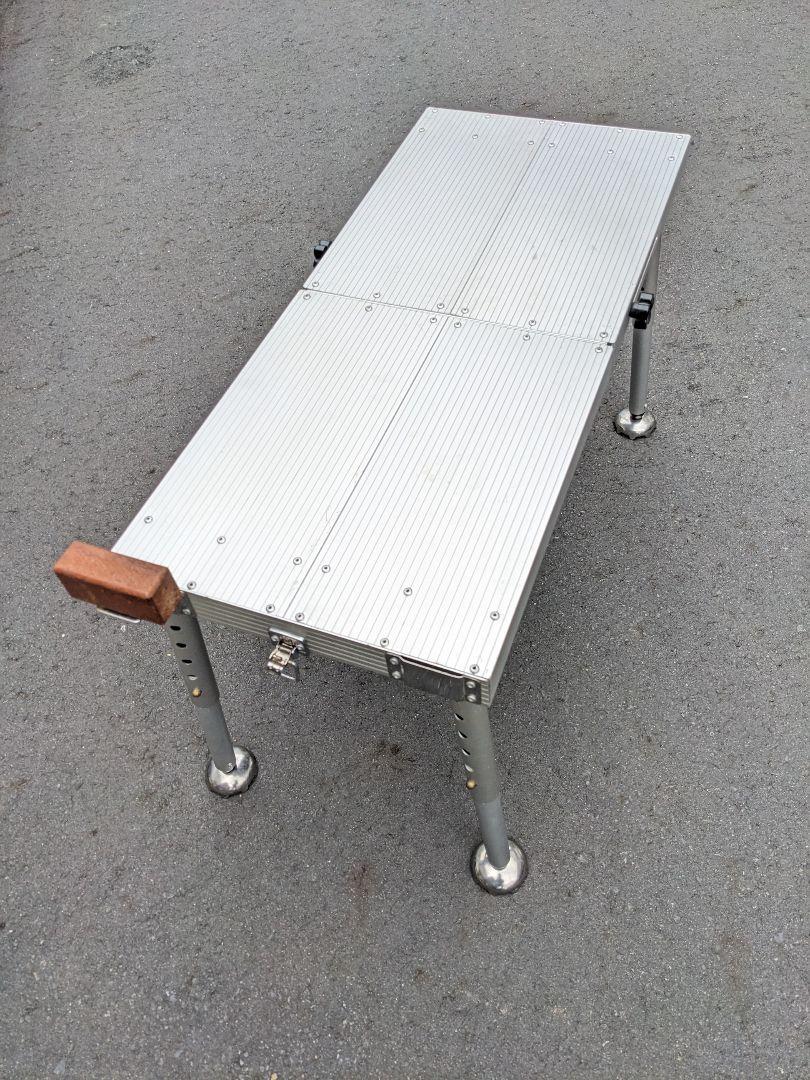 アルミヘラ台中古 オマケ 用品入道具箱 ヘラブナ へらぶな シマノ ダイワ