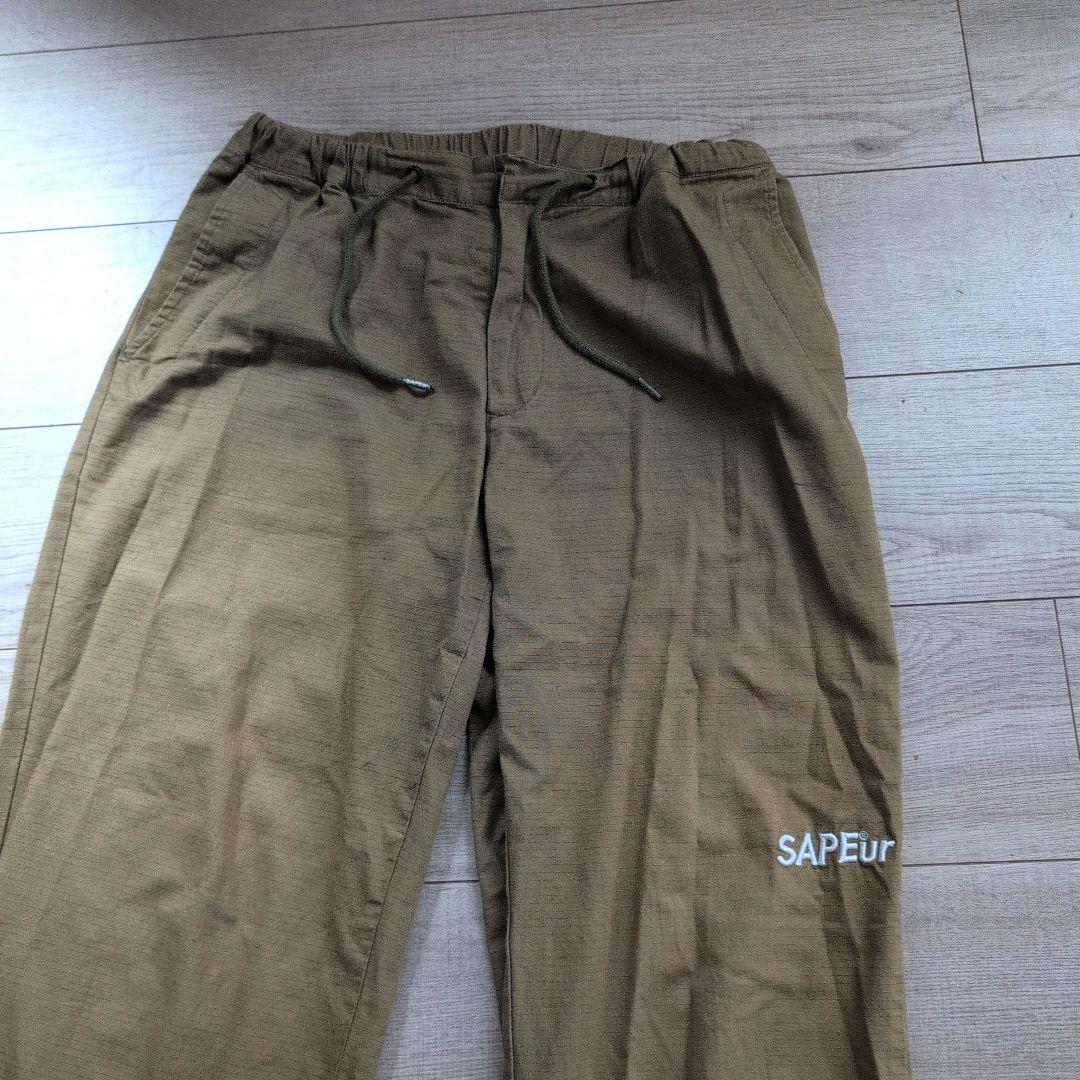 SAPEUr RIPSTOP SKATE PANT　パンツ　カーキ　М