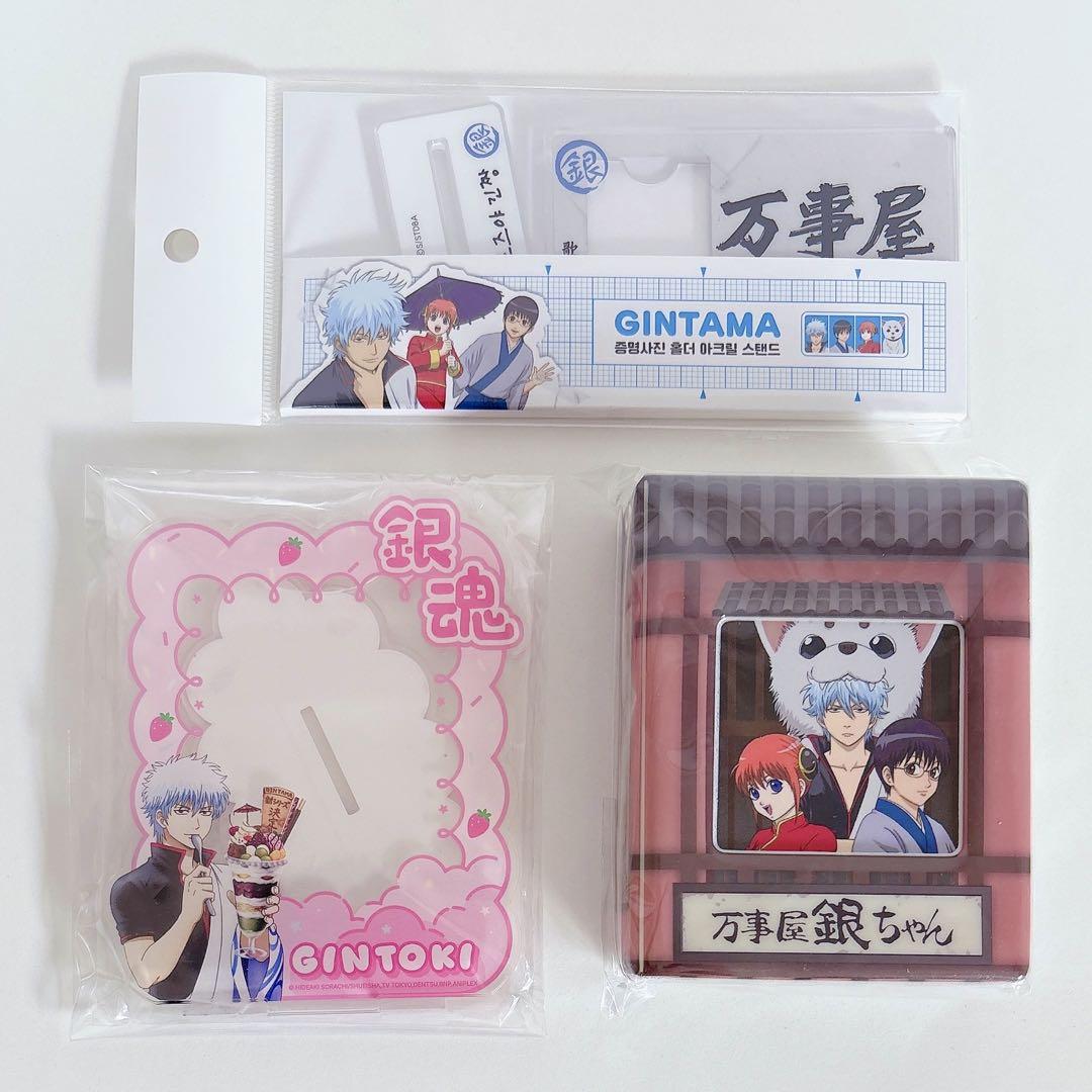 銀魂　韓国　公式品　 万事屋　ターンテーブルアクリルスタンド 銀魂 韓国 公式品 万事屋 ターンテーブルアクリルスタンド 銀魂
