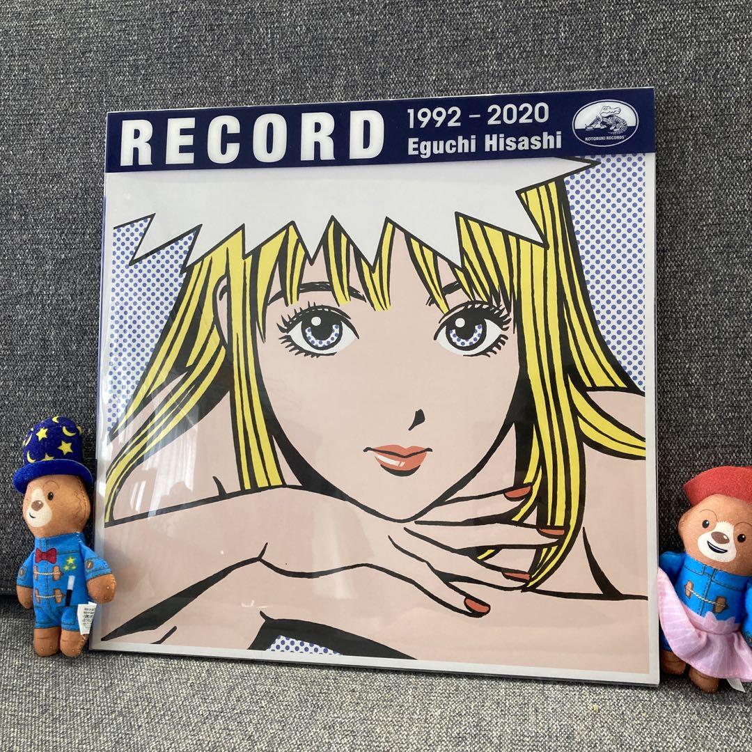 4点　江口寿史　RECORD: 1992-2020 LPサイズ13 Yahoo!オークション - RECORD 1992-2020 江口寿史