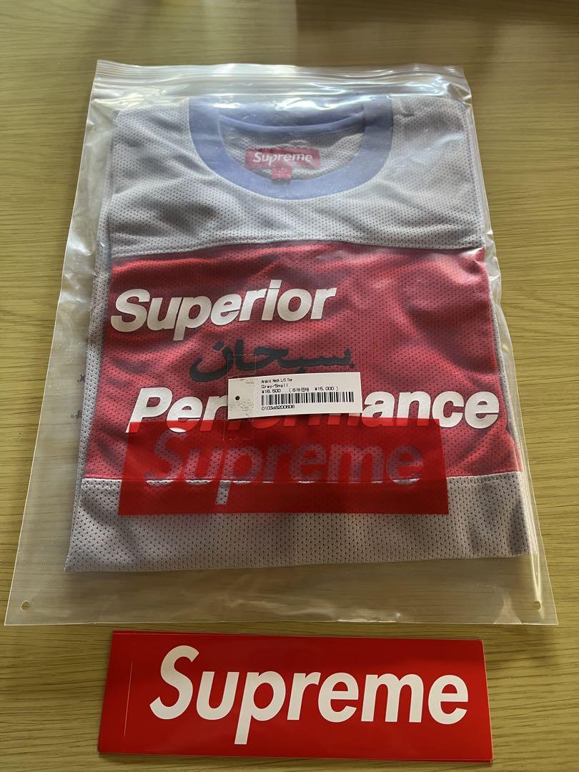 トップス Supreme Arabic Mesh L/S Top