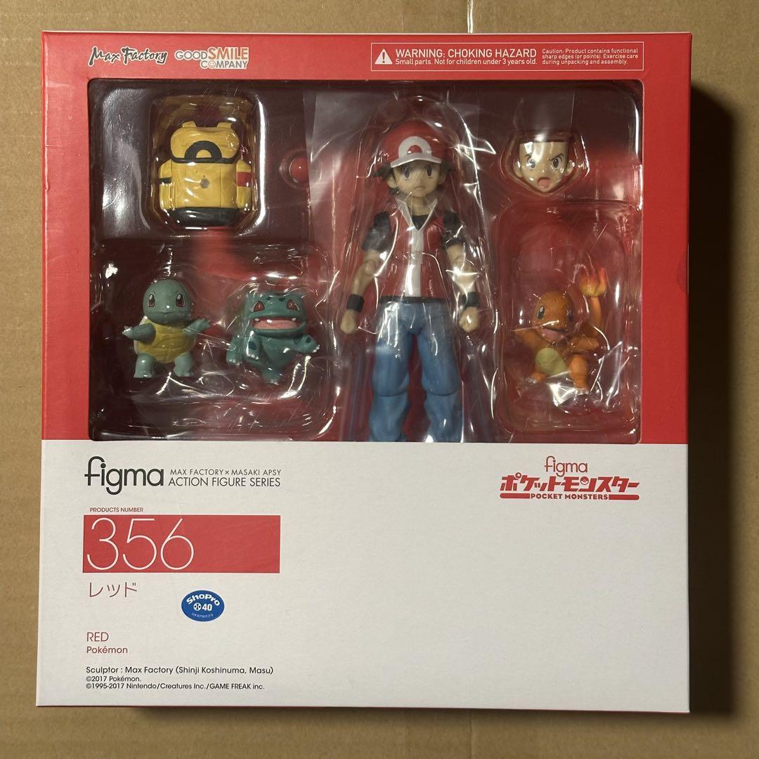 figma レッド　ポケモン　特典:ピカチュウ付き