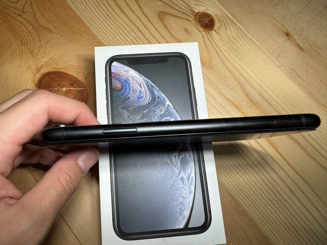iPhone XR ブラック スマートフォン本体 iPhone XR ブラック 128GB スマートフォン本体