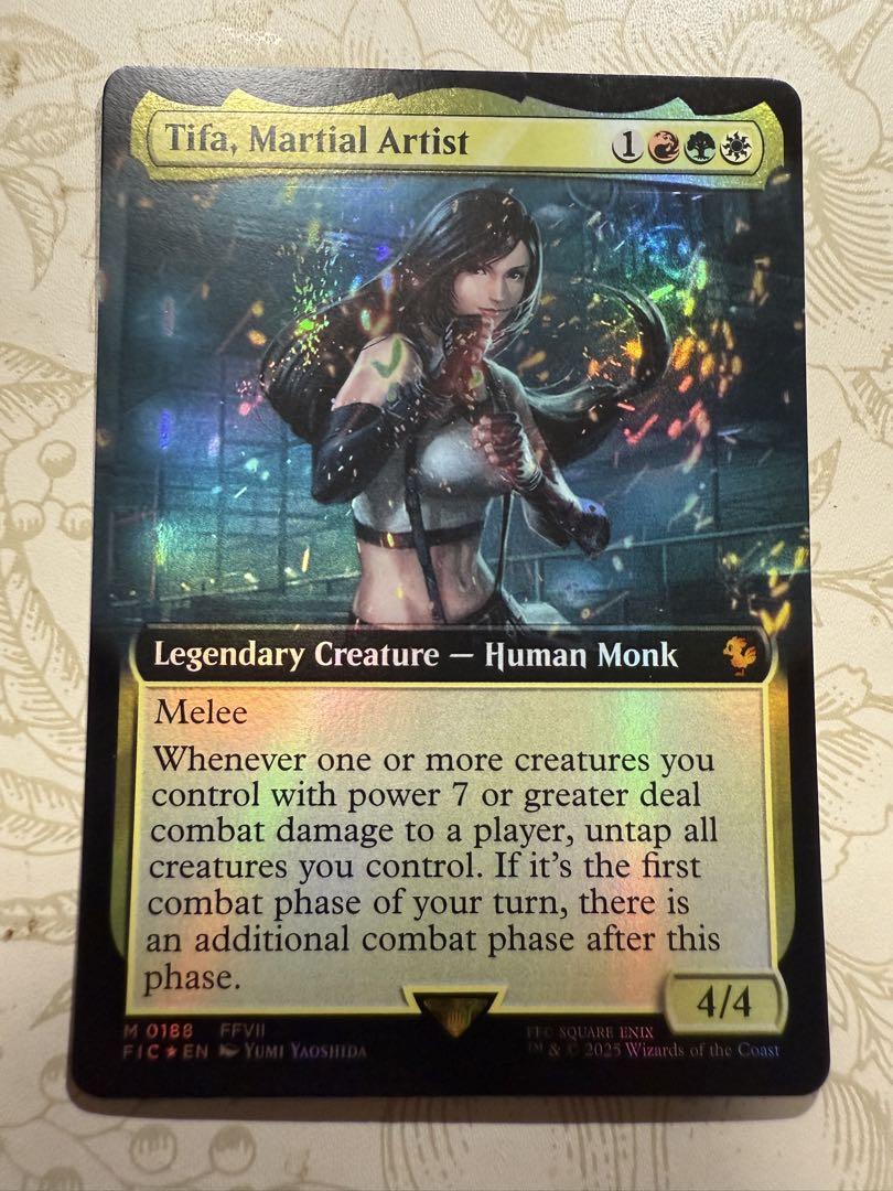 人気商品 MTG メルカリ - 格闘家、ティファ foil 拡張アート マジック：ザ・ギャザリング