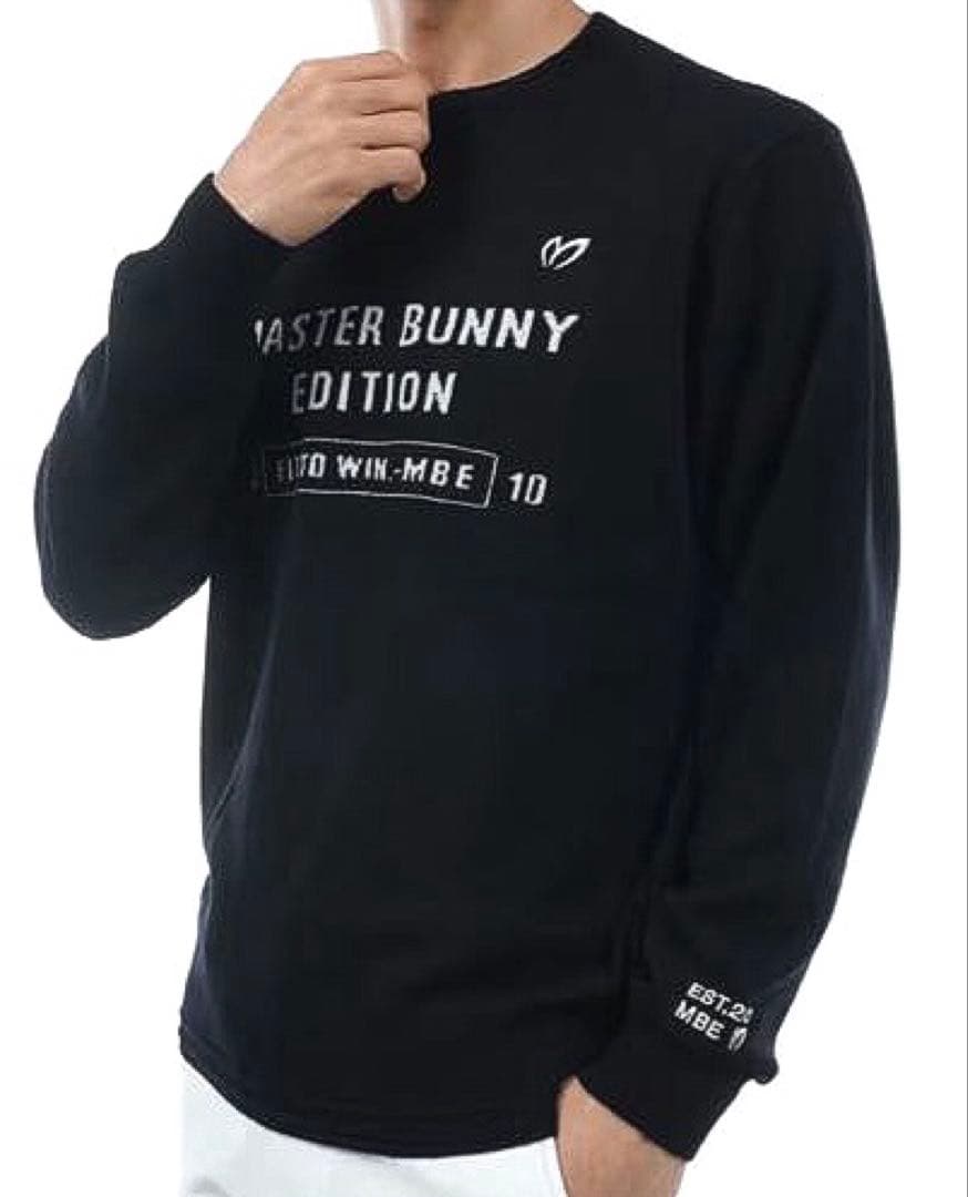 マスターバニーエディション カシミヤ100% ニットプルオーバー(BLK/5) マスターバニーエディション カシミヤ100% ニットプルオーバー(BLK/5)