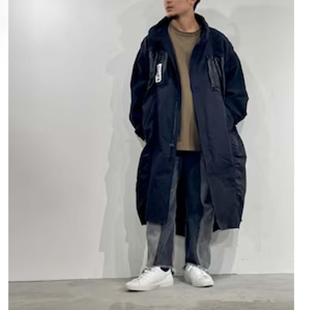 AVIREX アヴィレックス SHELL PARKA ナイロン ブラックA201