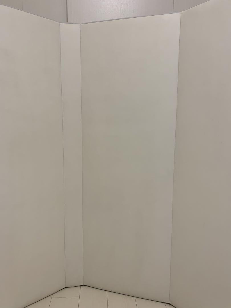 Carazマット 140cm×200cm×4cm ライトベージュ×グレー