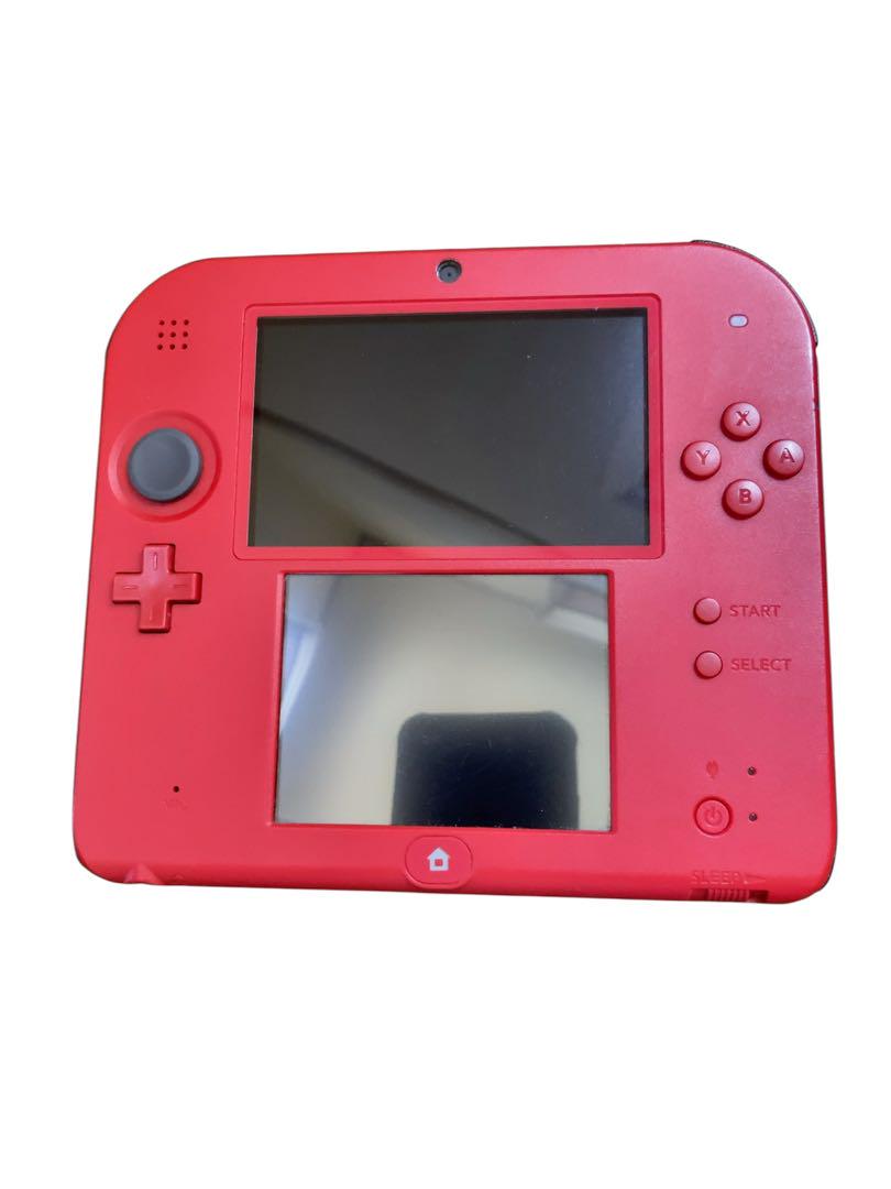 任天堂　2DS本体 レッドニンテンドー3DS/2DS