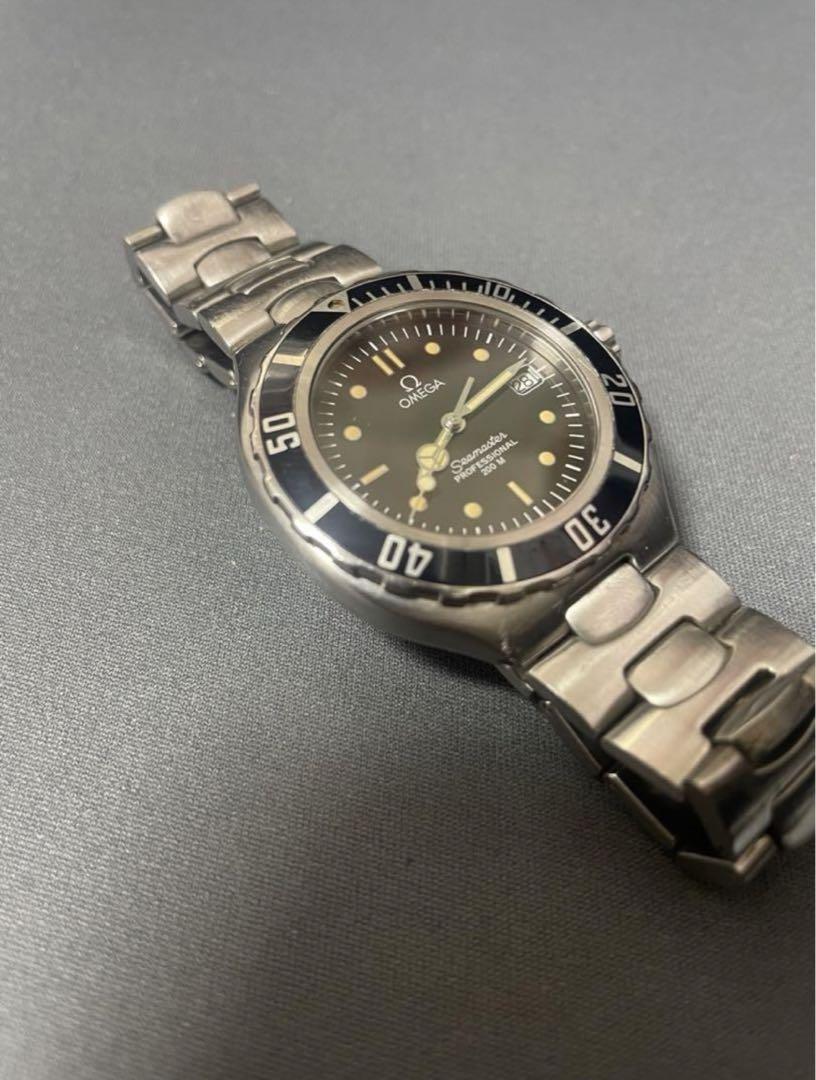 オメガ　OMEGA シーマスター　メンズ　クォーツ　電池交換済み　稼働　現状品