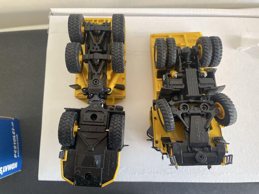 コマツ自動車の株主オリジナルミニチュア 〜(非売品)7点セット〜