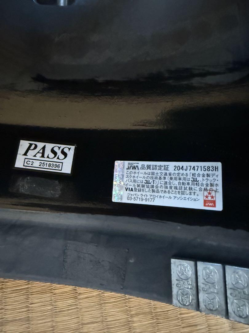 デルタフォース オーバル 17x7J PCD114.3 美品