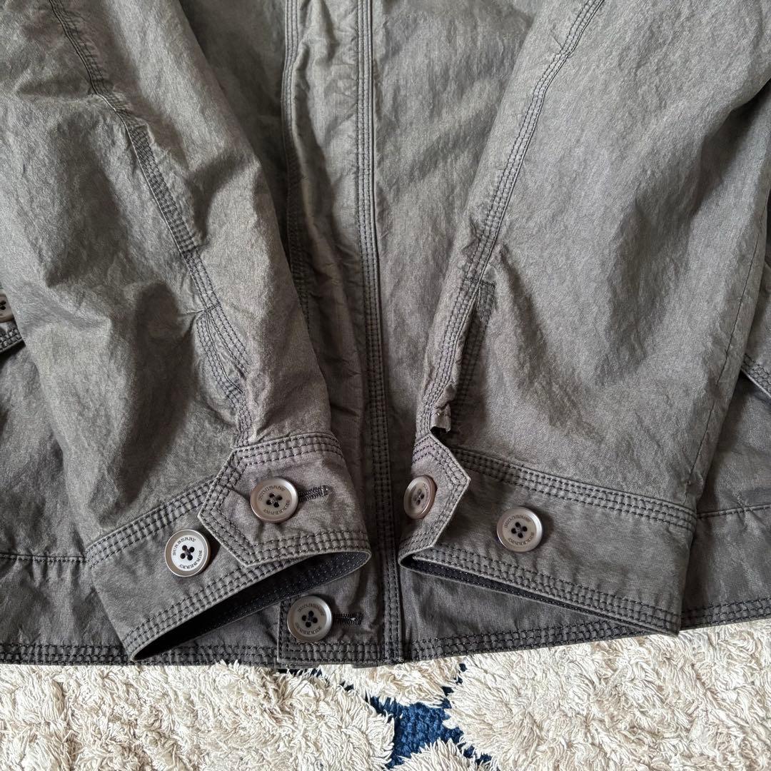 【希少✨】バーバリーロンドン スイングトップ ジャケット シルク 絹 刺繍 L 【希少✨】バーバリーロンドン スイングトップ ジャケット シルク 絹 刺繍 L