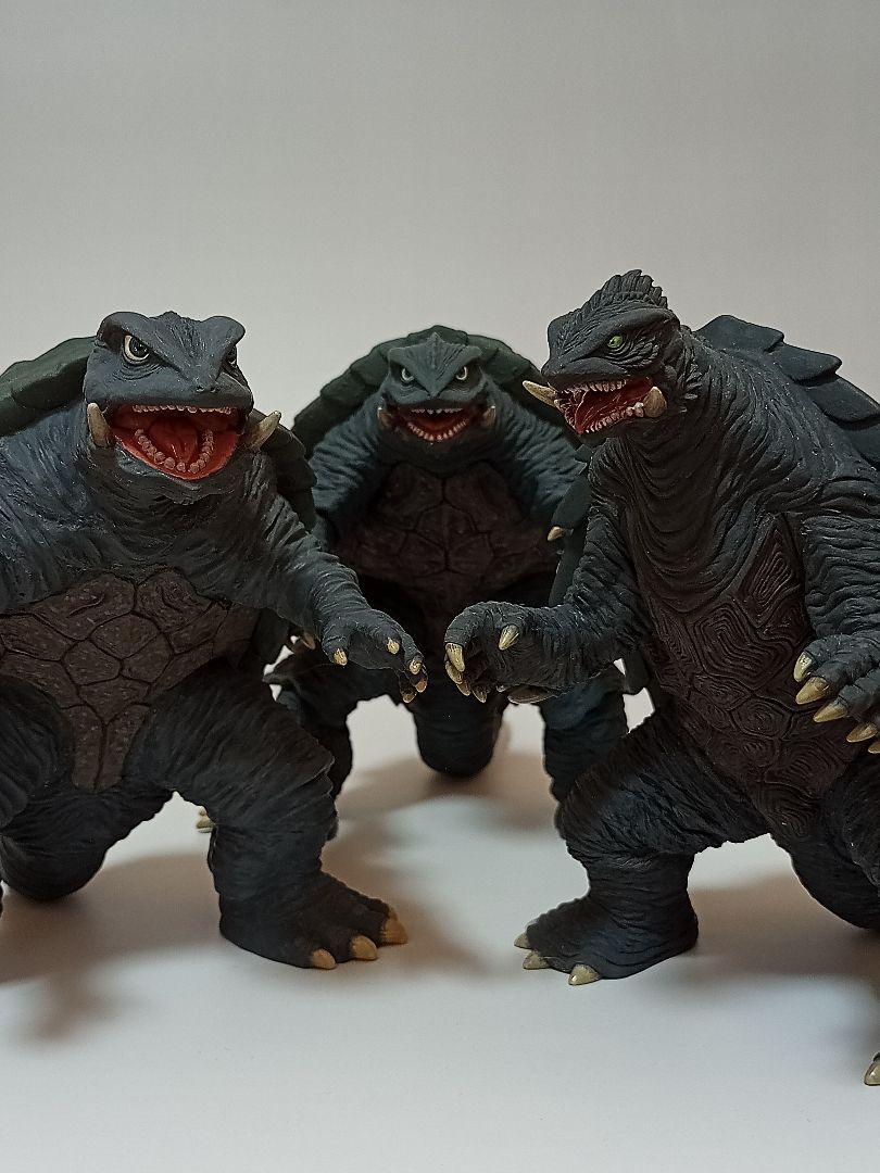 ガメラ（平成版ガメラ3部作）リペイント品 3体セット