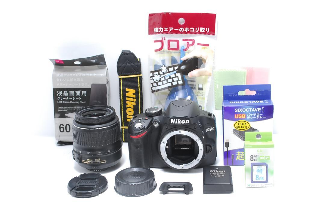 ❣高画質2400万画素！Nikon D3200❣かんたん操作×高性能❣