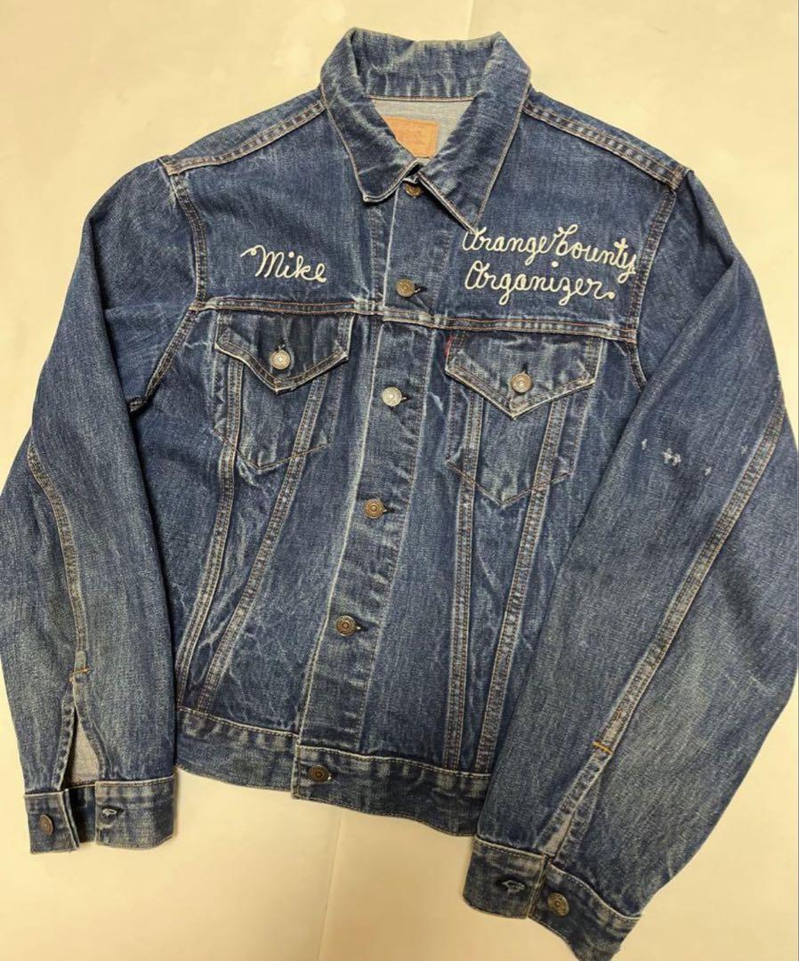 Levi’s 60’s 70505 BIGE デニムジャケット　サイズ44位