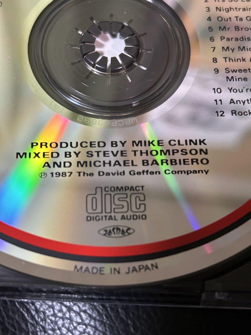 CD禁ジャケ　ガンズアンドローゼス　アペタイトフォーディストラクション