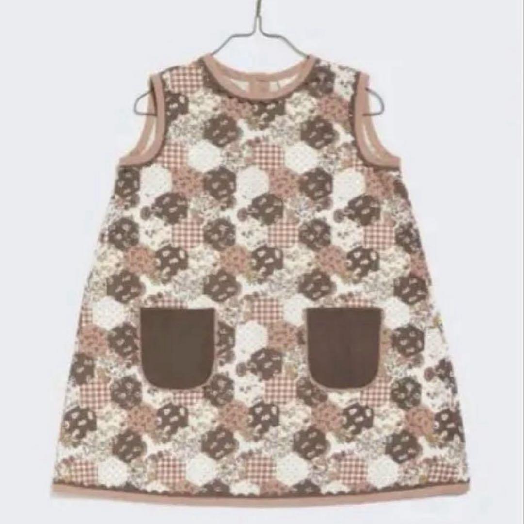 ワンピース Little cotton clothes Hannah Dress 7-8y