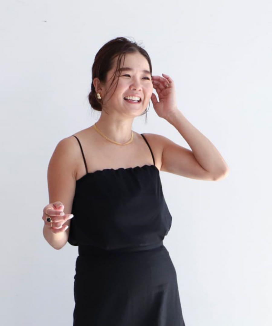 【Demi-Luxe BEAMS】フェミニンベアトップ .M (新品・タグ付き)