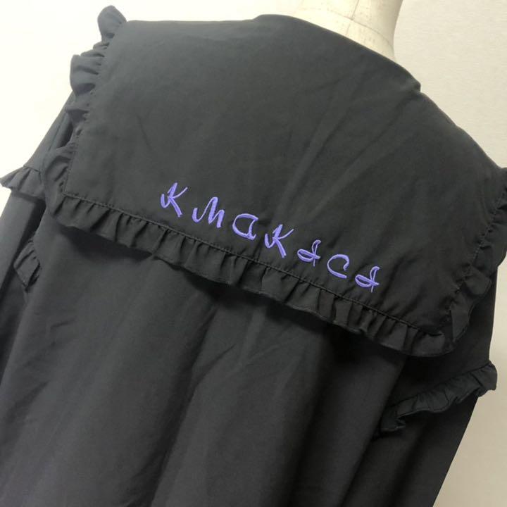 kumakici ACDC RAG 『くまきち』コラボ ブラウス 黒 ロリータ - メルカリ