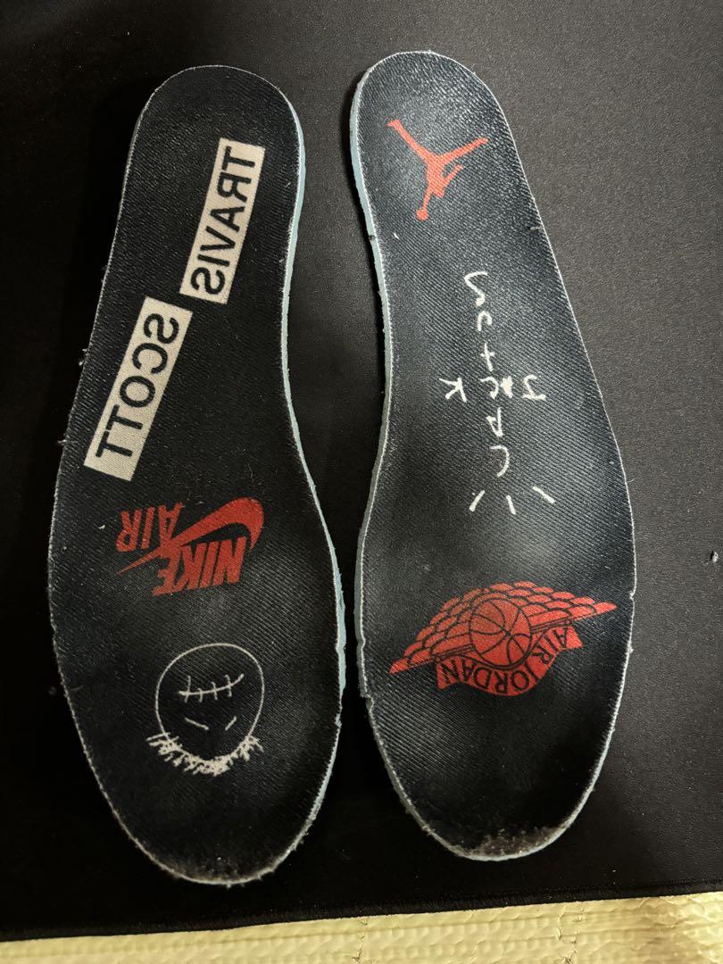 トラヴィススコット × ナイキ エアジョーダン1 ロー OGブラック ファントム