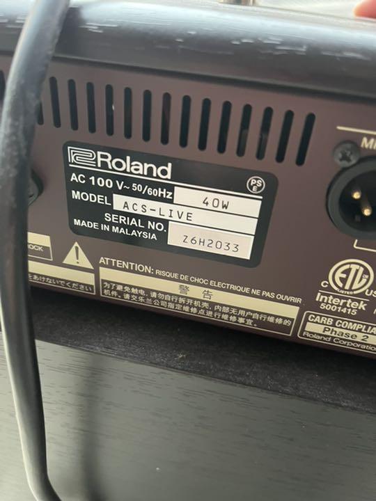 特典進呈 Roland ACS LIVE アコースティックアンプ JZaNw-m97605053651 好評