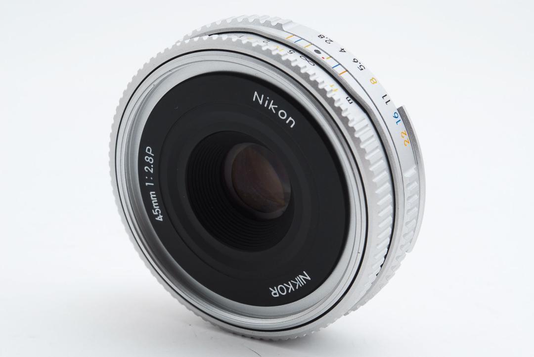 低価HOT ほぼ新品 Nikon Ai-s 45mm F2.8 P 希少なコレクター品 uSrU9-m97605848297 特価HOT