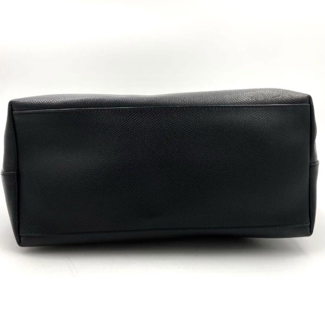 極美品✨ コーチ トートバッグ ビジネス レザー ブラック A4可能