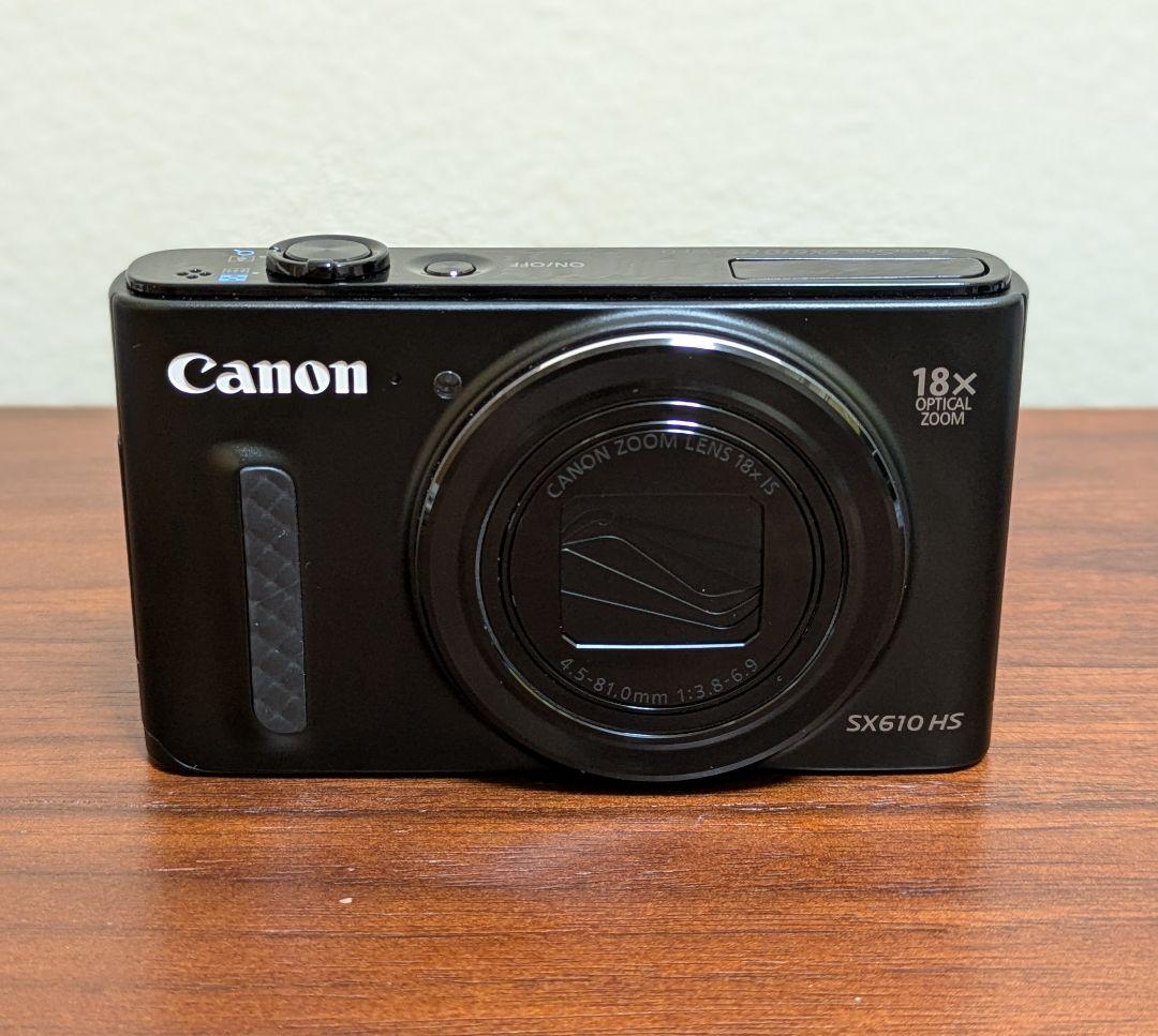 キヤノン コンデジ PowerShot SX610 HS ブラック【おまけ付】