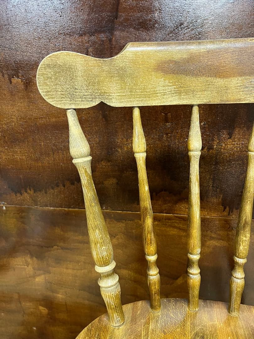 飛騨産業 キツツキ ウィンザーチェア 木製スピンドルバックチェア目立った傷や汚れなし MARWIL-DEMENAGEMENTS_CH