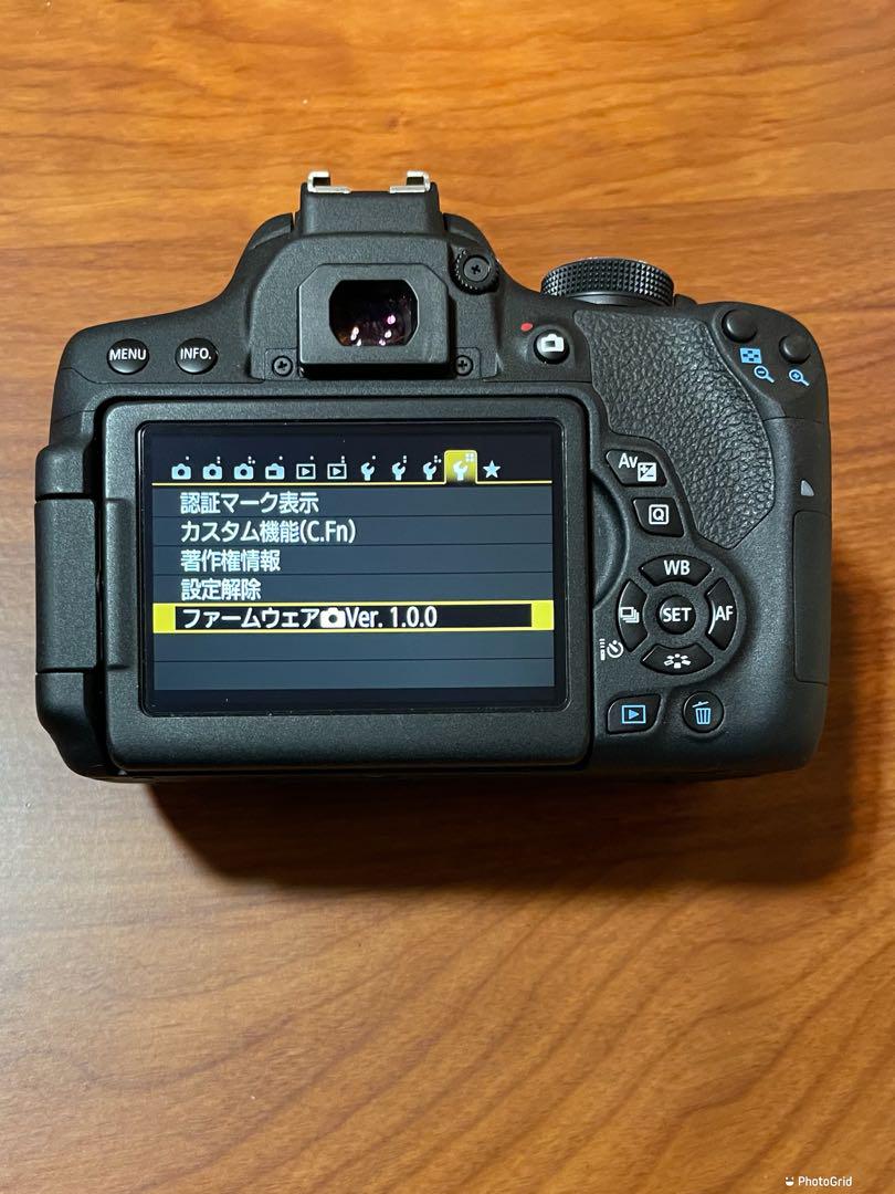 現状品 Canon kiss x8i ボディ デジタル一眼レフカメラ