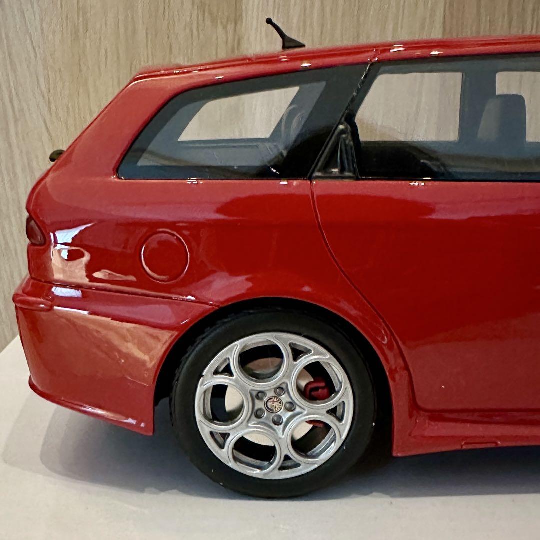 OttO mobile 1/18 アルファ156 GTA スポーツワゴン レッド