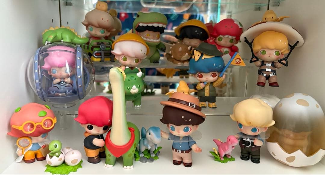 DIMOO JURASSICWORLD コンプリート シークレット付き