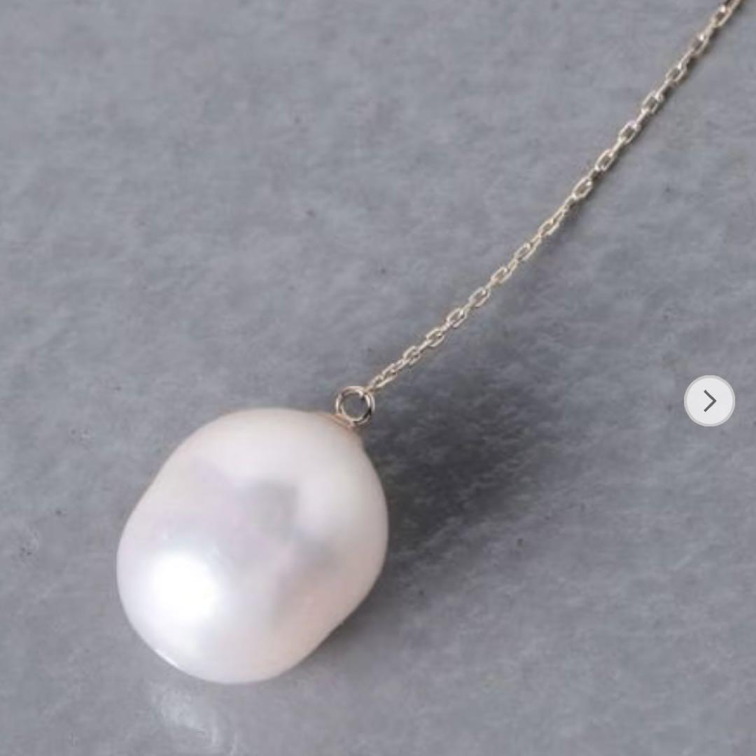 新品 les bonbon ル ボンボン10K BLNC ロング ピアス